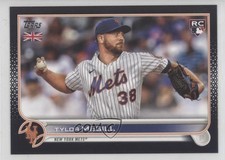 2022 Topps UK Edition Black 79/125 Tylor Megill #208 0j8f