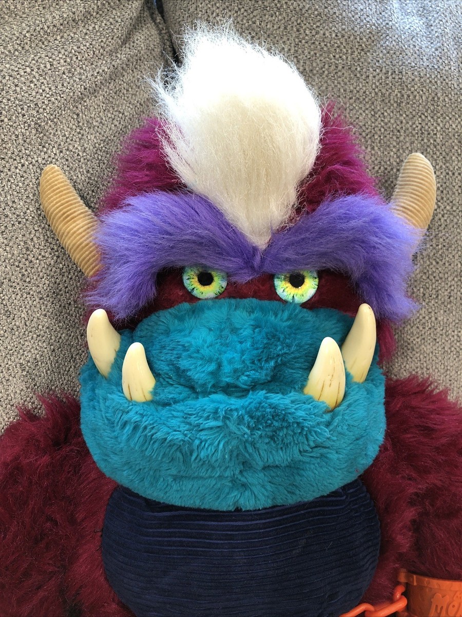 1986 My Pet Football Monster With Cuffs, Rare! | eBay