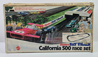Mattel Hot Wheels Sizzlers Redline Fat Track California 500 Race Set | eBay