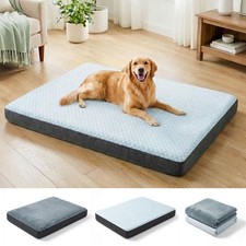 Orthopedic Cooling Dog Bed for Crate, Extra Large Cooling Mat for Dogs, Water...