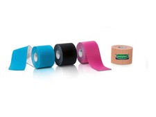Sensiplast Kinesiology Tape 4 Pack Sports Muscle Support 5cm x 5m Dermatological 0.70 per metre