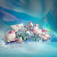 Nici 63096 Kuscheltier Einhorn Nerina 22Cm Stehend | Theodor & Friends | 63096