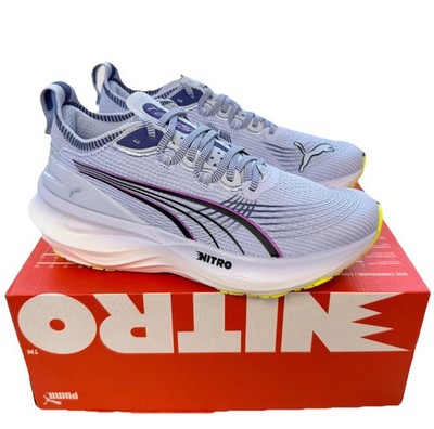 Puma ForeverRun Nitro 2 Damen Laufschuhe - Blau Größe UK 5 NEU 