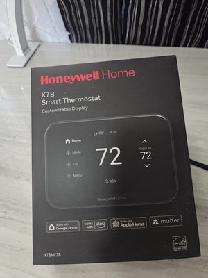 Honeywell Home X7B Smart Thermostat with Humidity Monitoring and Customizable To
