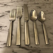 NICOLE MILLER - GREEN TEA  - Stainless Flatware Silverware * YOU CHOOSE  *
