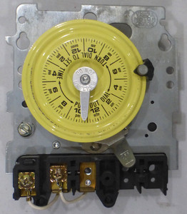 Intermatic T104M 40 Amp 208-277V DPST 24-Hour Mechanical Time Switch Only, USED
