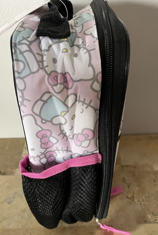 Bolso de almuerzo Hello Kitty rosa NUEVO Foto 3 de 4