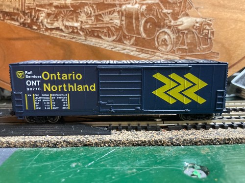 REFRIGERADOR LATERAL DE ACERO ONTARIO NORTHLAND ESCALA N REALISTA #90710 | Zustand: Used