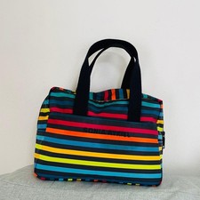 Soniarykiel Rainbow Color Small Handbag MultiStripe Used
