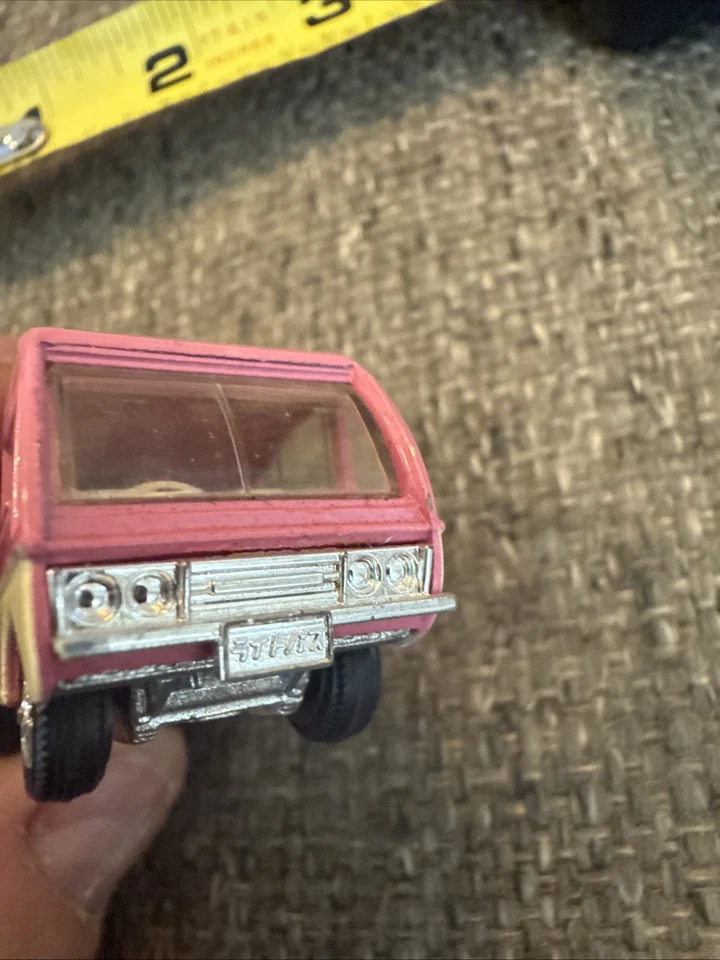 Autobús ligero vintage Tomica raro 1972 Mazda rosa/crema ¡Excelente estado! Foto 3 de 4