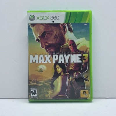 Max Payne 3 Xbox 360 Video Game Single Player Multiplayer Shooter