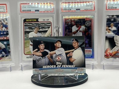 2001 Topps - Combos Nomar Garciaparra, Ted Williams, Carl Yastrzemski #TC13