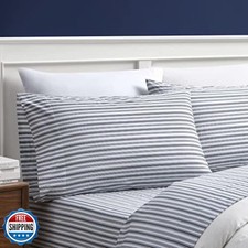 Nautica - Full Sheets, Cotton Percale Bedding Set, Casual Home De