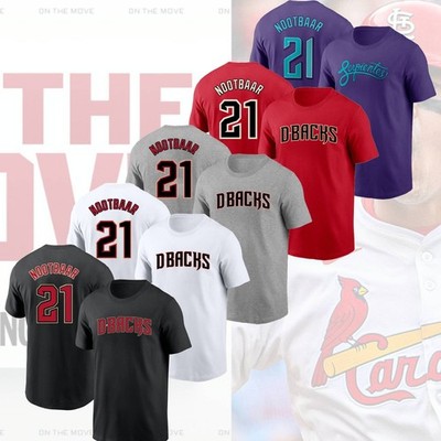 HOT!! Welcome Lars Nootbaar #21 Arizona Diamondbacks 2026 Player Name & Number