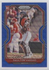 2021 Panini Prizm Tier III Blue Wave Prizm 7/60 Daulton Varsho #238 0q3