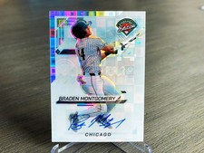 2025 Panini BRADEN MONTGOMERY FOTL Pandora Prizm AUTO 🔥/7 Prospect Edition