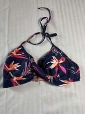 Hapari Womens Floral Bikini Top Swimsuit Size...