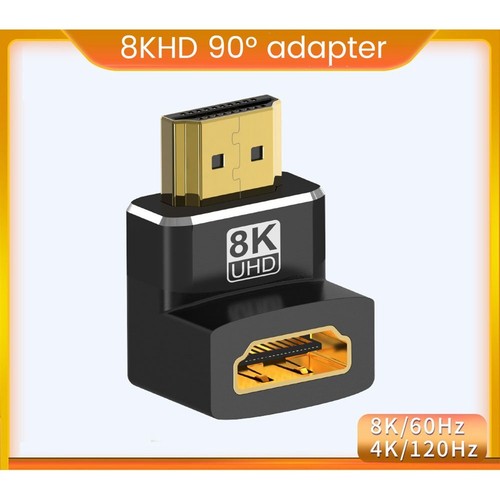 8K -Kompatibler 90-Grad-Winkeladapter -Kompatibler Winkelstecker Von Stecke6409 - Bild 4 von 10