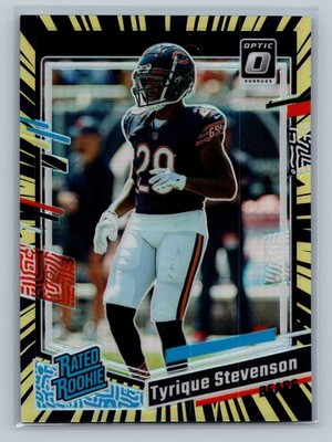 2023 Donruss Optic #219 Tyrique Stevenson Electricity #/69