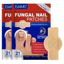 42 Pcs Fungal Nail Patches Extra Strength Toenail Fungus Treatment Overnight