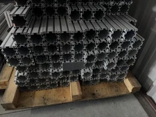 Flexlink Aluminum Extrusion T-Slot 88MM x 88MM Tons Available!!! Per ft