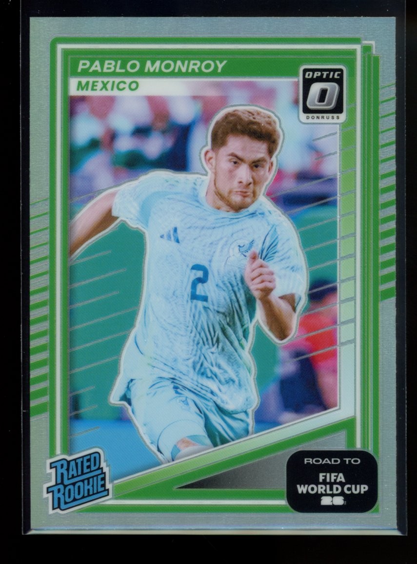 2025-26 Donruss Road to FIFA World Cup #213 Pablo Monroy Optic Holo