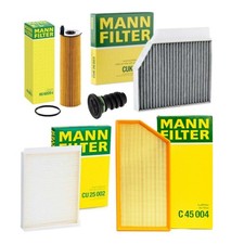 MANN AIR OIL CABIN FILTERS SERVICE KIT PACK FOR MERCEDES GLE400d 2.9 W167 2018+