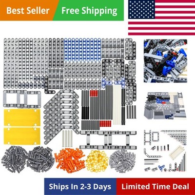 Technical Parts Set 430pcs Plastic Beams Axles Connectors for MOC Building