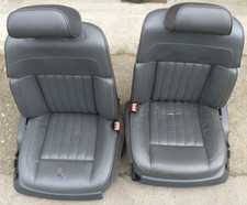 Sitz vorn links + rechts Leder anthrazit Memory Heizung VW Phaeton Baujahr 2011