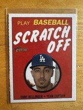 2020 Topps Heritage - 1971 Topps Baseball Scratch-Offs Cody Bellinger #10