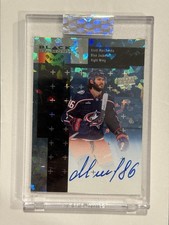 2023-24 Clear Cut Hockey Kirill Marchenko On Card Auto /25 SSP Blue Jackets 
