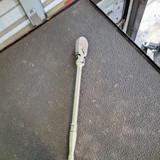 Snap On Tools NEW FLF80A 3/8" Drive Chrome Long Handle Flex Head Ratchet  🔥