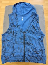 Zumba blaue Jacke ohne Ärmel in XL