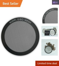 Innovative AeroPress Metal Filter - Reusable Ultra-Fine Mesh for Better Coffee