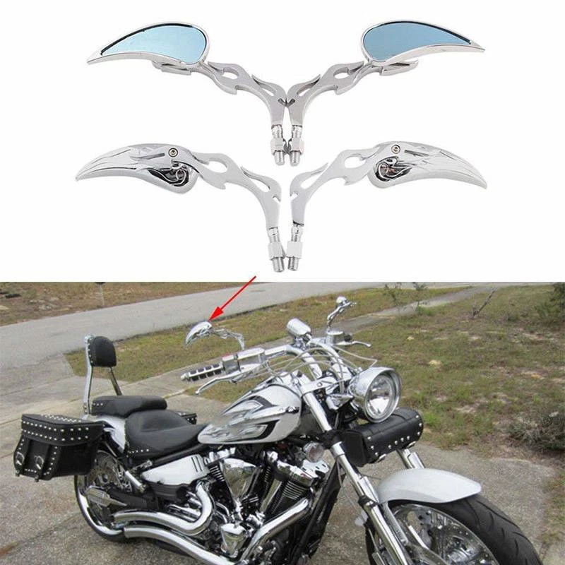 Espejos retrovisores laterales para motocicleta Harley-Davidson Street Glide Ultra Limited Foto 4 de 4