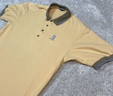 Vintage TPC of Michigan Ashworth Golf Polo Shirt Mens Large Made In USA Medium