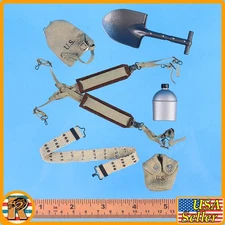 WWII Misc - Web Belt Set - 1/6 Scale for Action Figures {190}