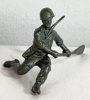 Original Vintage Marx Battlegrond Play Set Army Paddling Soldier GI Left