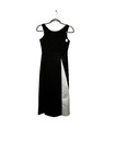 Girls Size 12 DRESS BLACK & WHITE LONG Maxi Formal Rhinestone Jessica McClintock — photo 4
