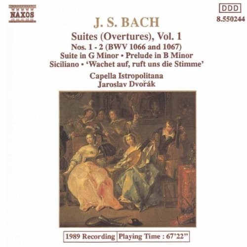 И.С. Бах: Сюиты (увертюры), Том 1 (CD) Альбом
