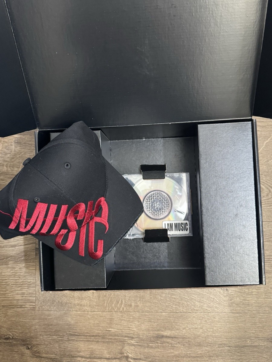 Official Opium Playboi Carti Hat Box Set w/ I Am Music CD