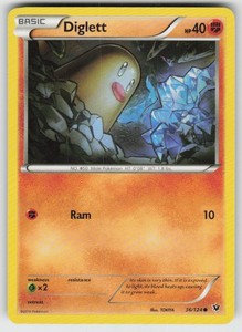 Diglett 36/124 Fates Collide Common