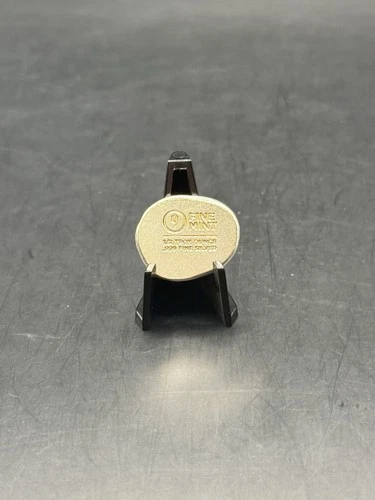 Hand Poured Skull 9Fine Mint 1/2 Troy Oz 999 Fine Silver Round