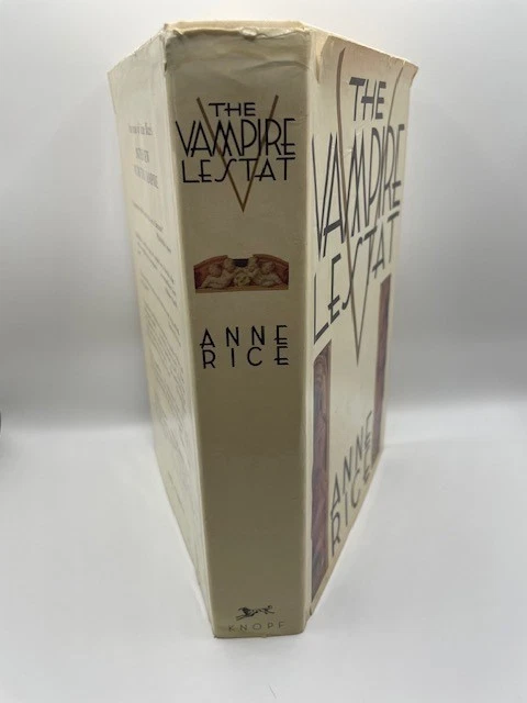The Vampire Lestat by Anne Rice, 1st Ed. Fair Cond. with Fair Dust Jacket Foto 2 de 4