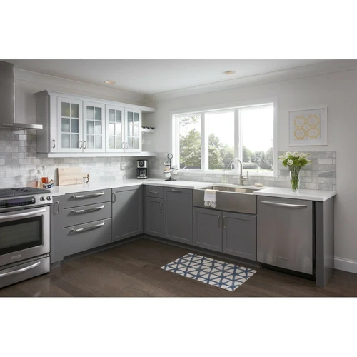 16G Farmhouse Single Bowl Stainless Steel Kitchen Farm Sink Apron Front 10" Deep - Picture 3 of 6