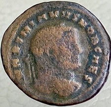 Ancient Roman Coin Emperor Galerius 305-311 AD Issued as Caesar Very Nice Detail
