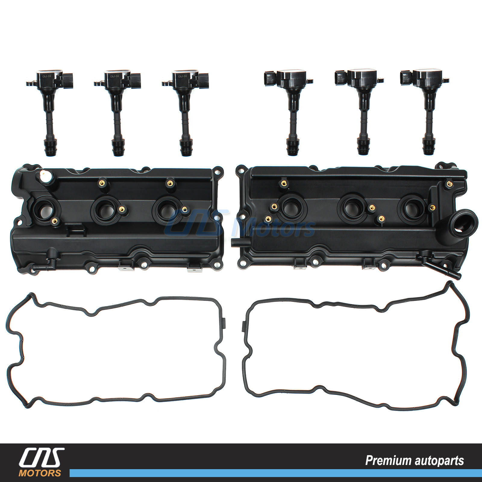 ⭐Valve Cover & Gasket Ignition coils for 0308 Infiniti FX35 G35 M35 Nissan 350Z eBay
