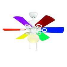 Hampton Bay 44 Kids Ceiling Fan Carousel Iii Pink Blue Multi