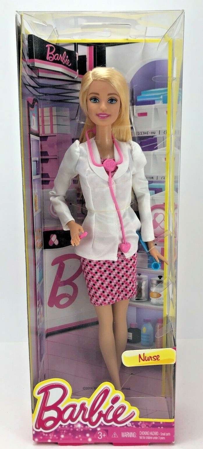 nurse barbie with stethoscope