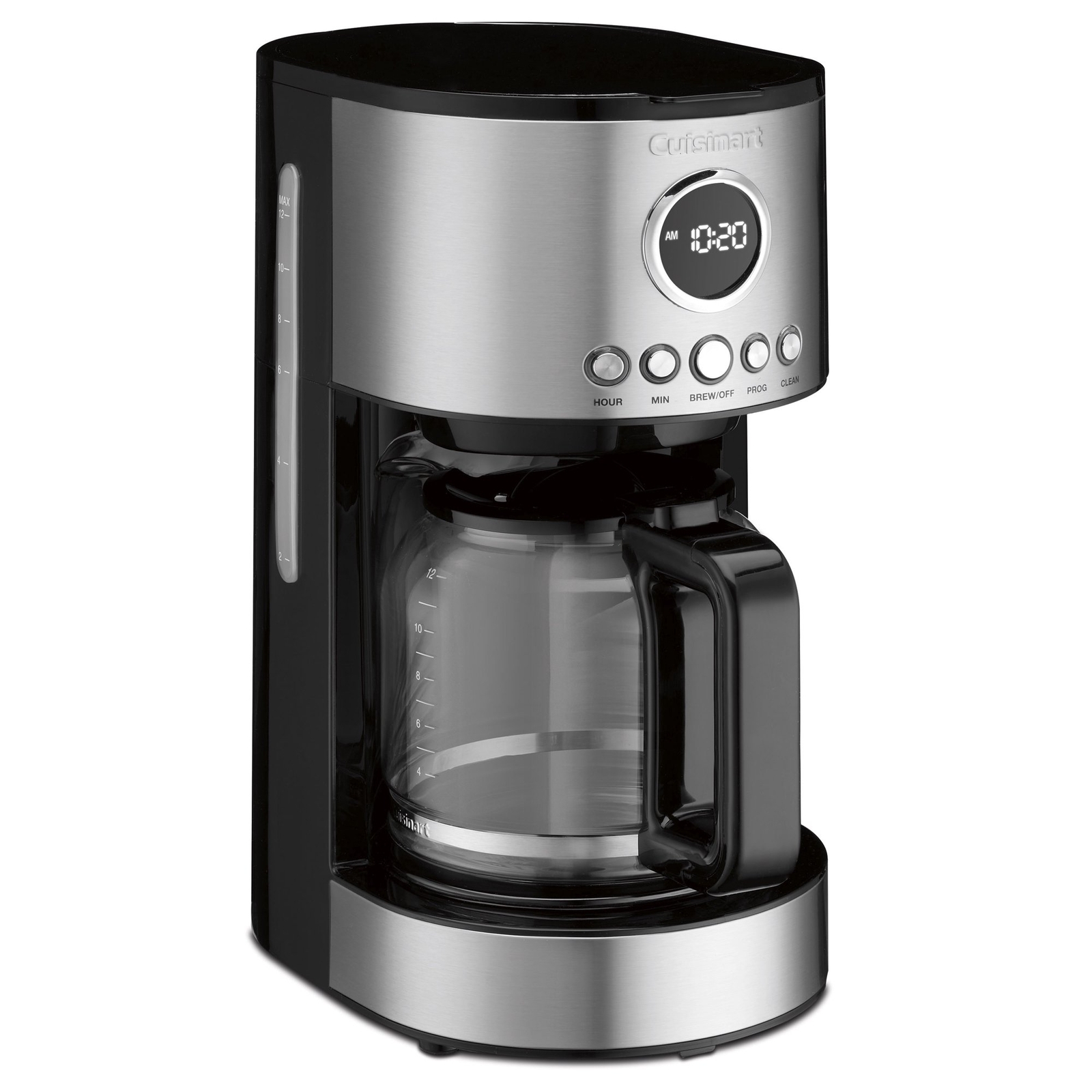 Cuisinart 12 Cup Stainless Steel Coffee Maker, DCC1220WM INSTITUTO